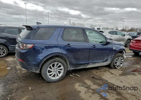 2017 Land Rover Discovery Sport Hse из США, поврежденный, VIN SALCR2BG8HH672726